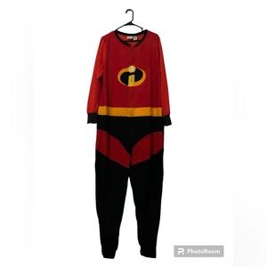 Incredibles Pixar Onesie Full Body Pajamas 2X Unisex